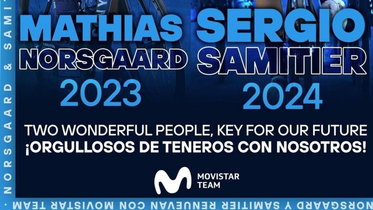 Movistar Team renueva por tres temporadas a Sergio Samitier