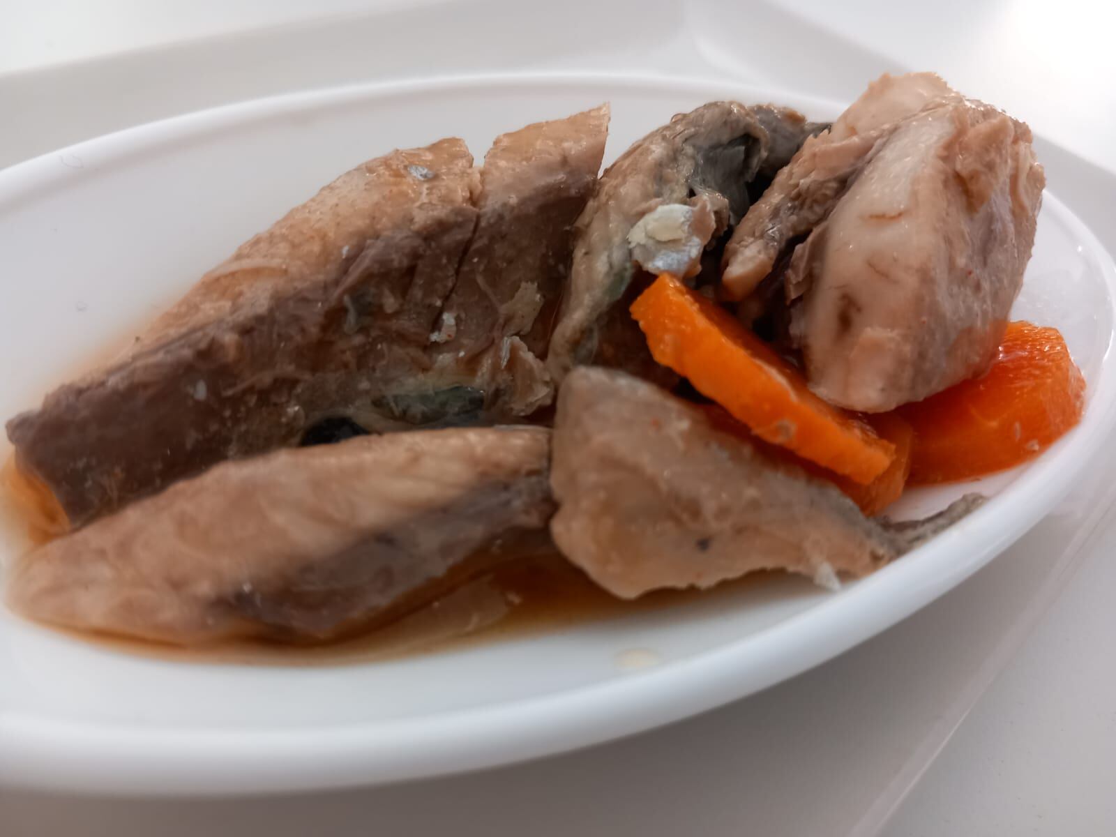 Caballa en escabeche casero y suave