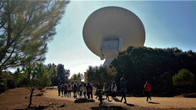 Visita escolares al Observatorio Astronómico