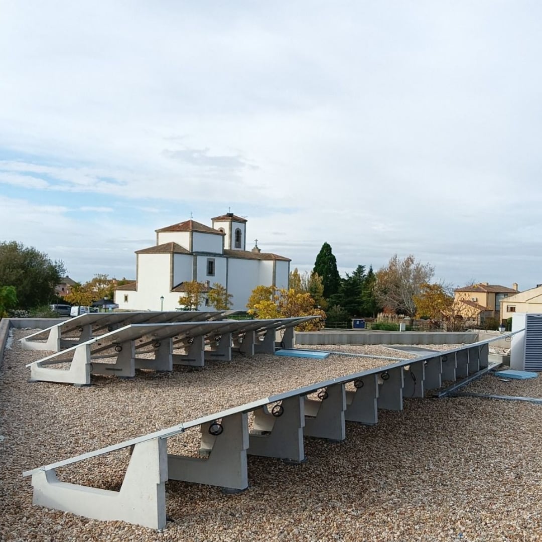 Paneles fotovoltaicos en Trescasas, Segovia