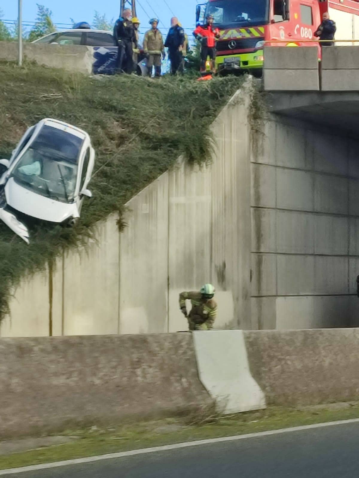 Imagen del suceso (foto: Tráfico Ferrolterra)