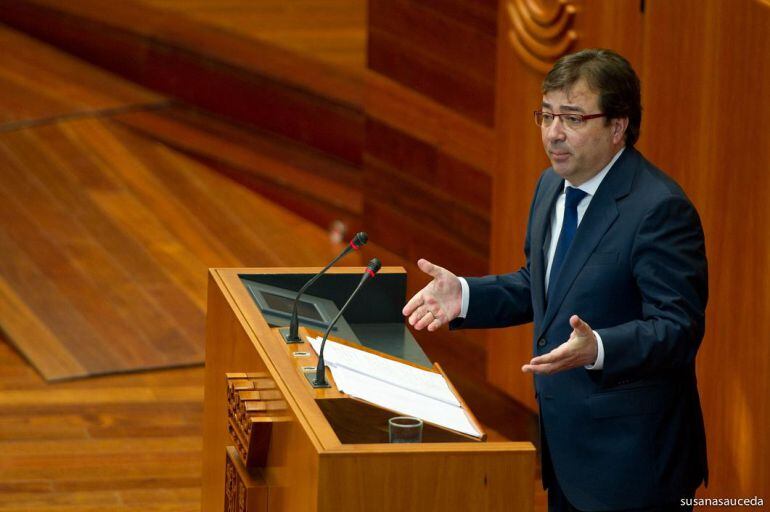 Guillermo Fernández Vara, en la Asamblea.