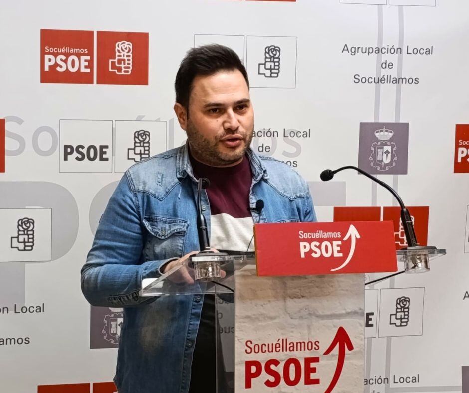 Jesús Daniel Mateo, concejal del grupo municipal socialista en el Ayuntamiento de Socuéllamos