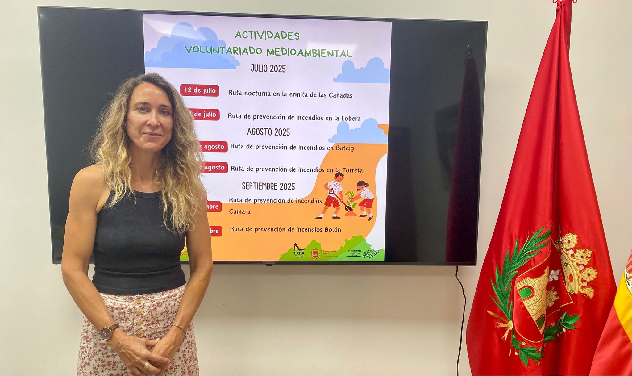 Cristina Rodríguez, concejala de Medio Ambiente de Elda