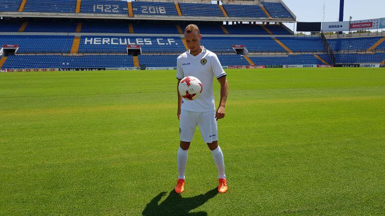 Pablo Iñiguez, en el Rico Pérez