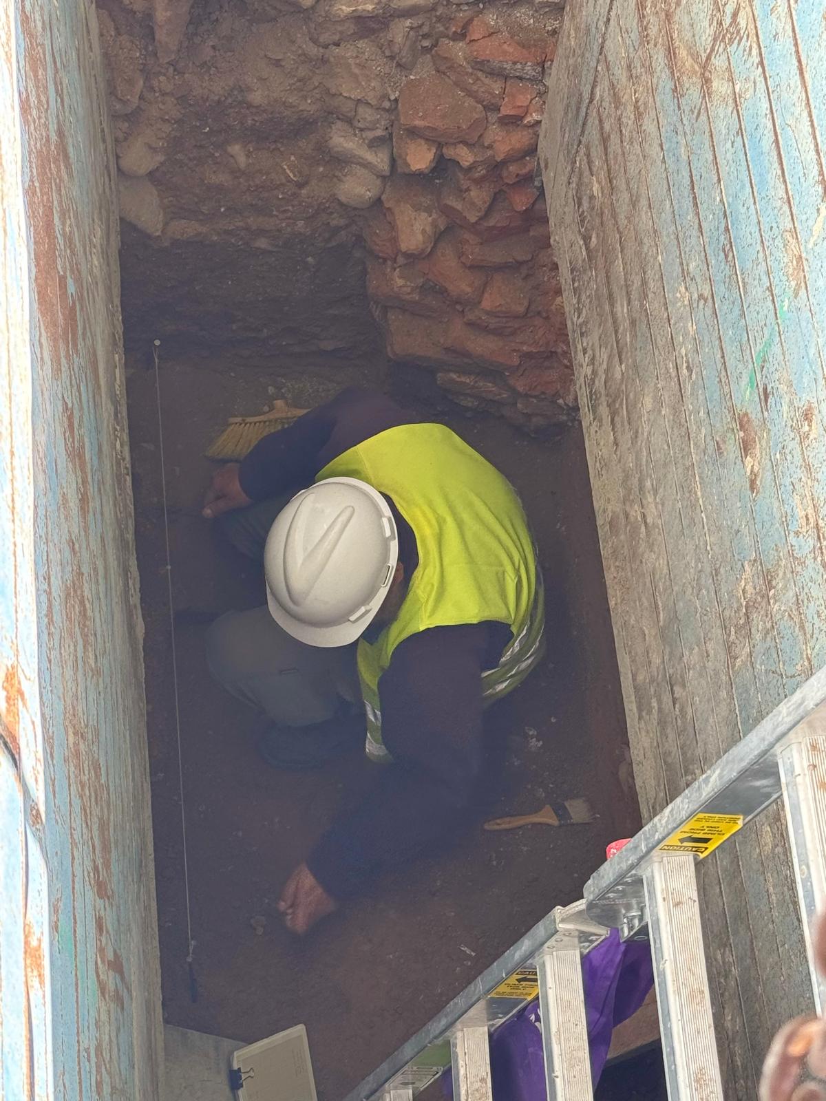 Restos arqueológicos en el entorno de San Miguel