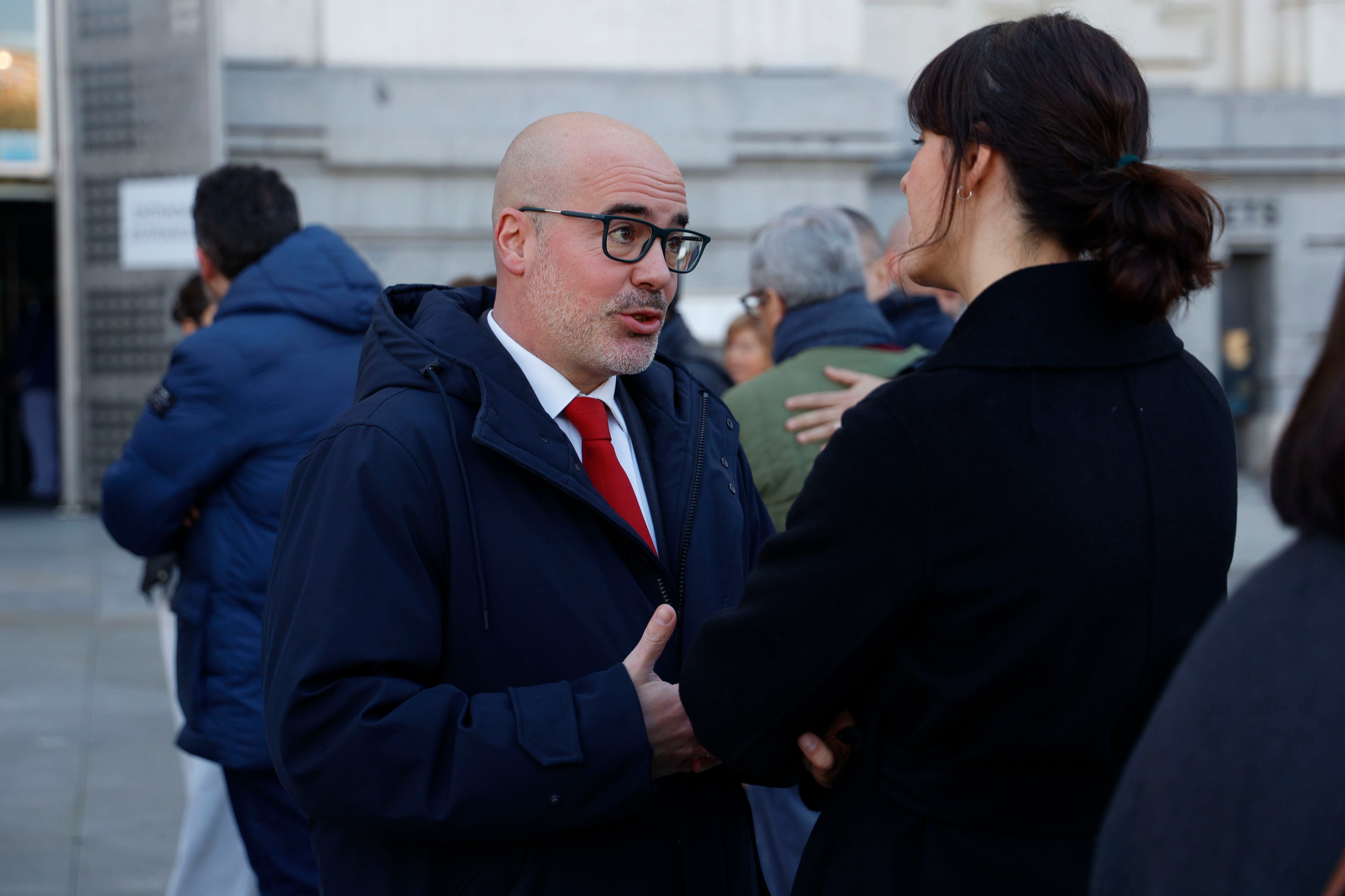 El delegado del Gobierno en Madrid, Francisco Martín, ha destacado la rebaja general de la delincuencia en toda la región. EFE/María Aguilella Pardo