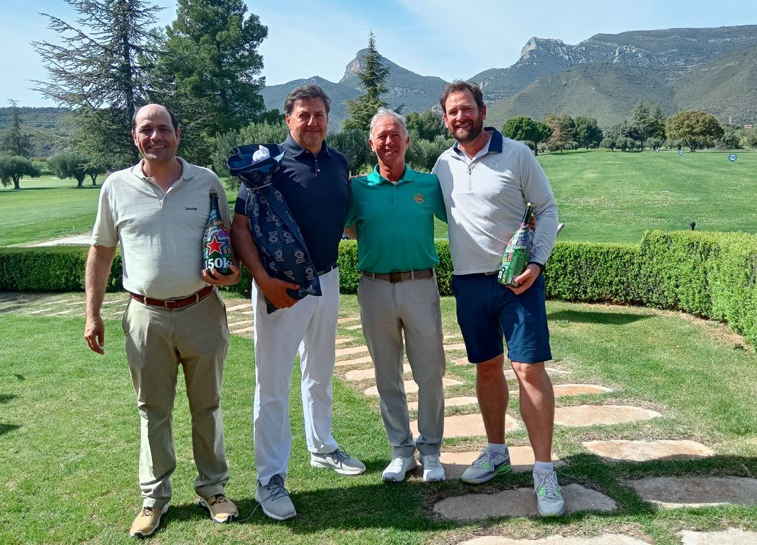 Los ganadores de la tercera jornada en Golf Guara