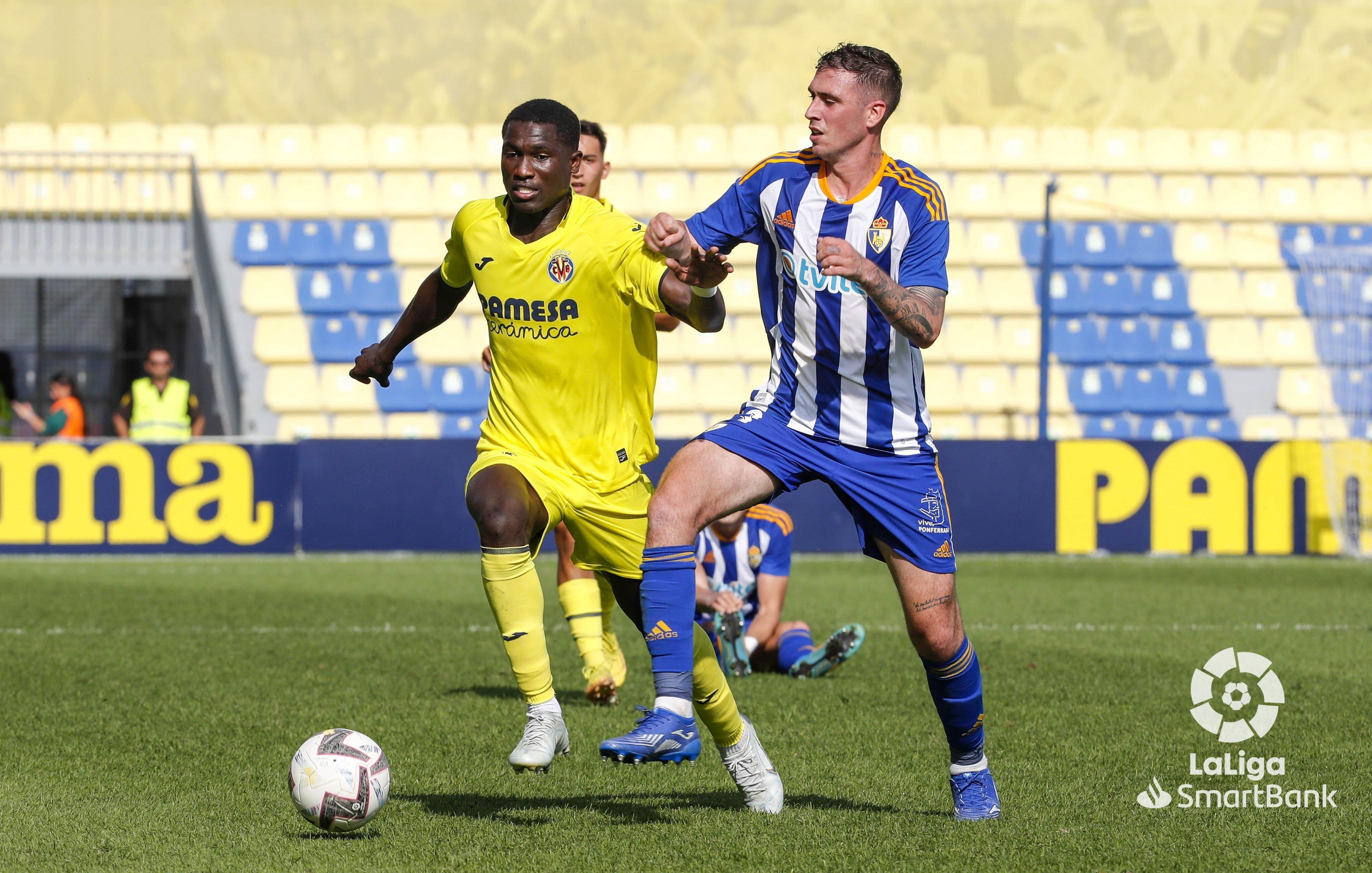 La Ponferradina que se puso por delante en el marcador empató un partido que pudo ganar al final