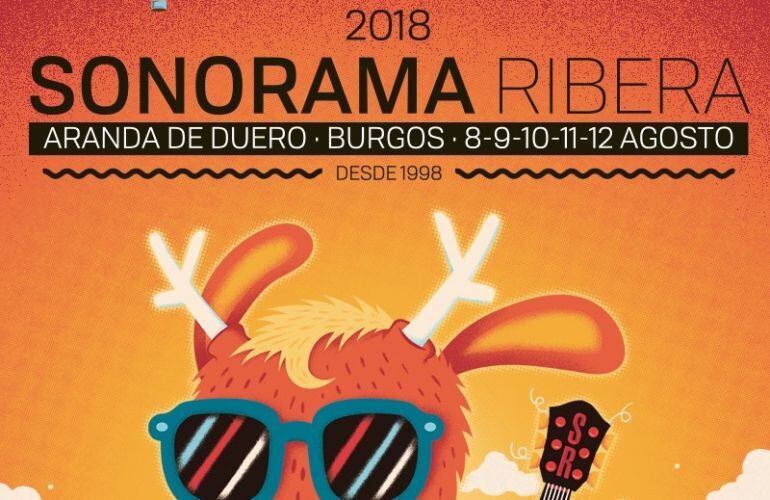 Detalle del cartel de Sonorama Ribera 2018