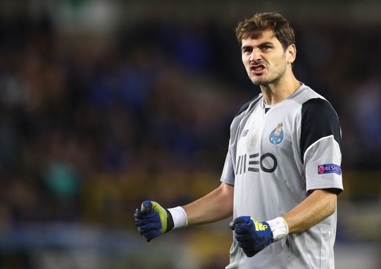 El guardameta del Oporto Iker Casillas.