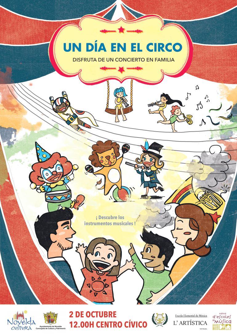 Cartel del concierto