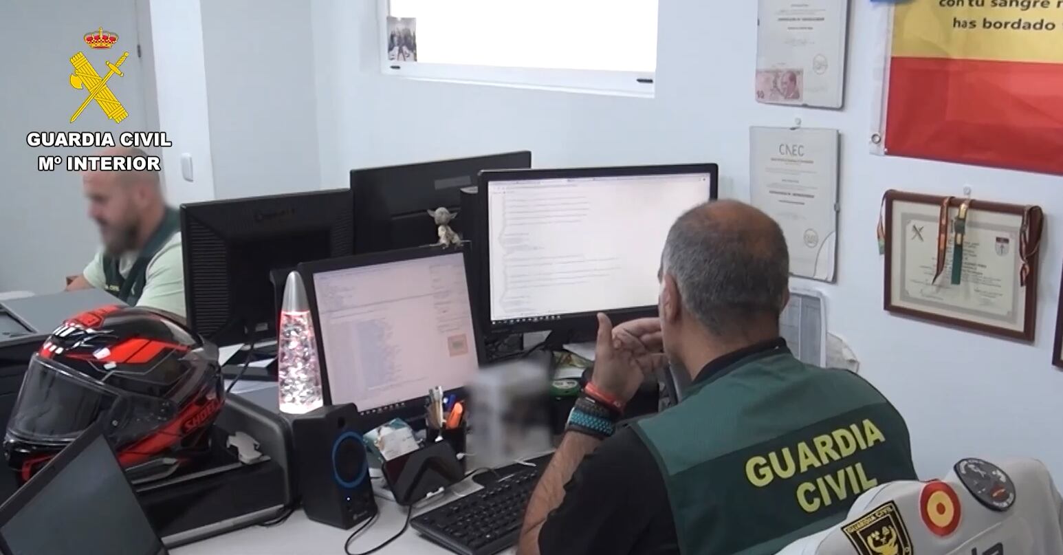 Desmantelado un grupo criminal dedicado a la estafa del “hijo en apuros” / Guardia Civil