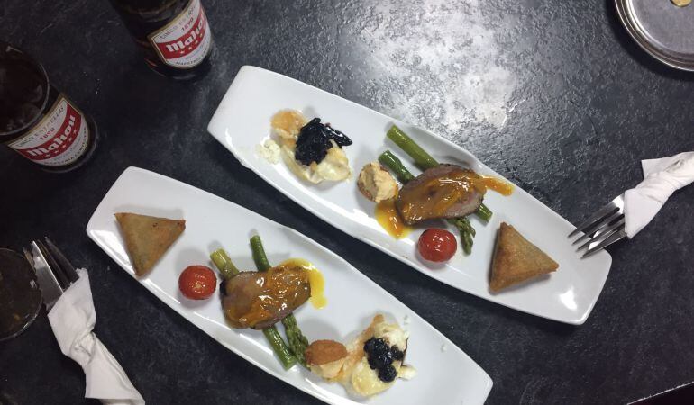 El circuito nos brinda la oportunidad de saborear exquisitas tapas 