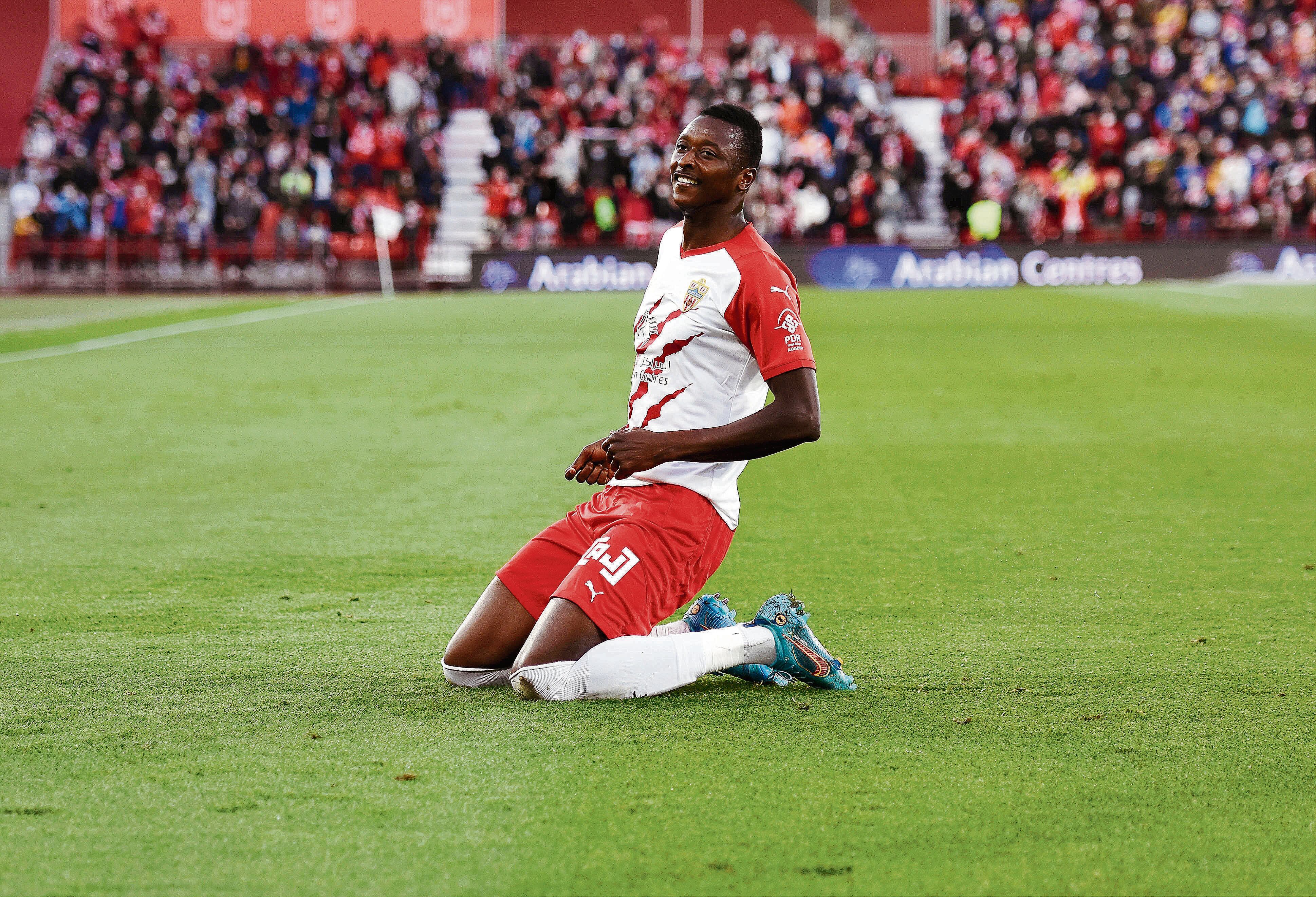 Umar Sadiq ha sido el salvador del Almería.