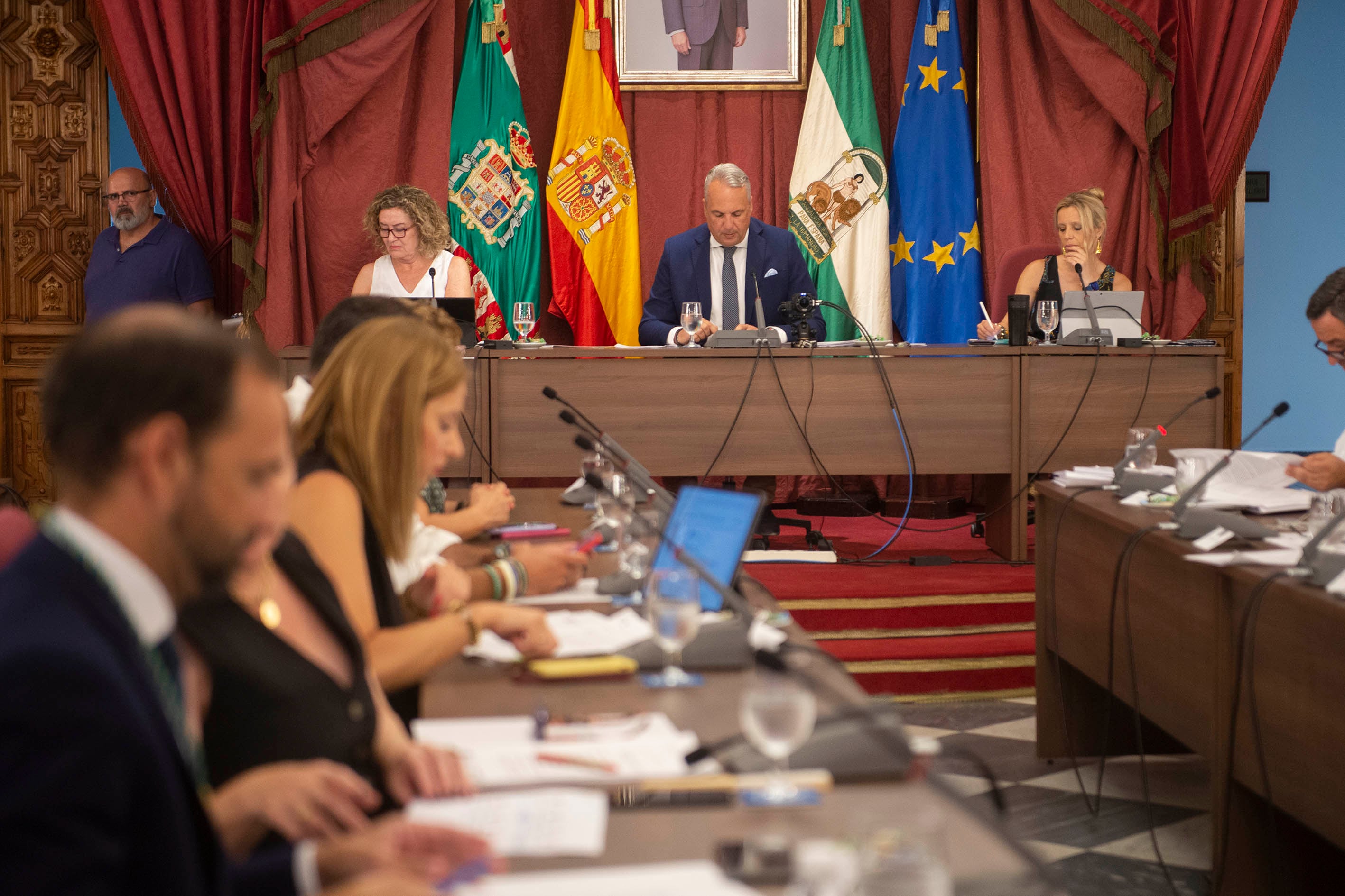 Pleno de la diputación provincial de Cádiz