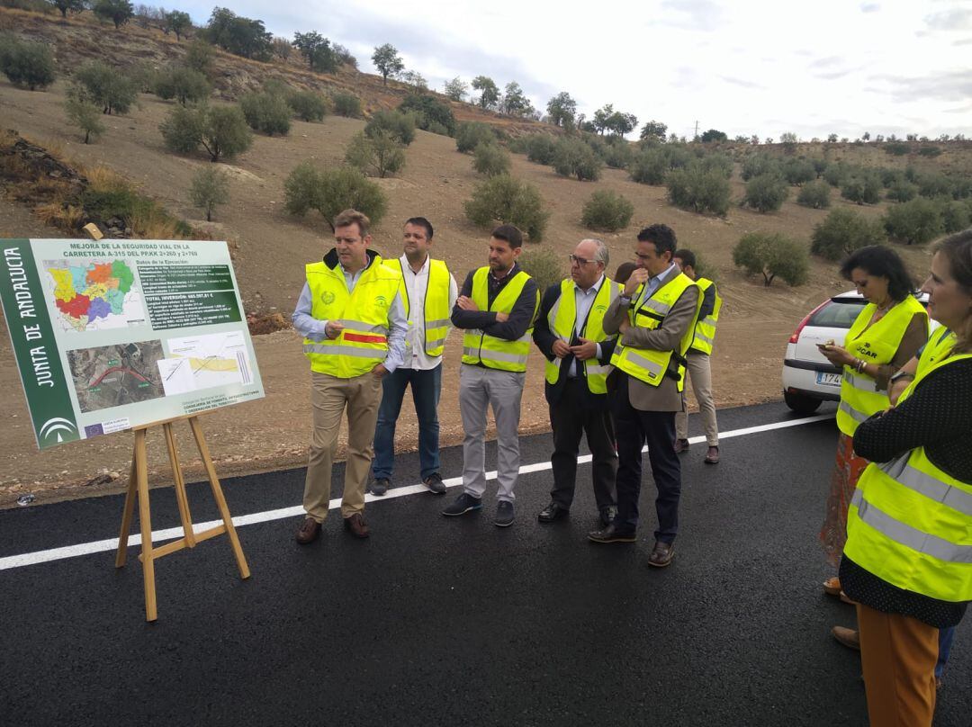 Apertura del tramo de la A-315.