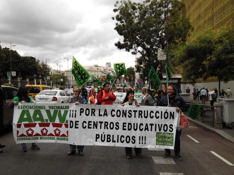 Cabecera de la manifestación