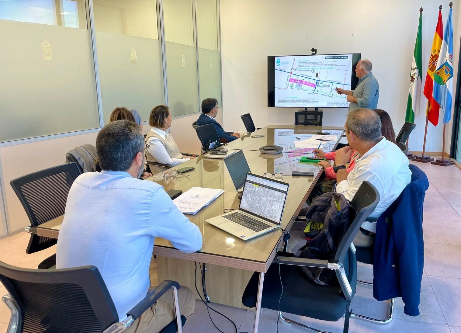 Reunión de tráfico hoy en el Ayuntamiento