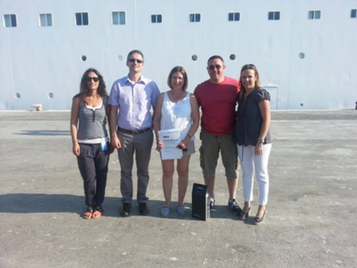 Una britànica es converteix en el passatger 200.000 del port de Palamós