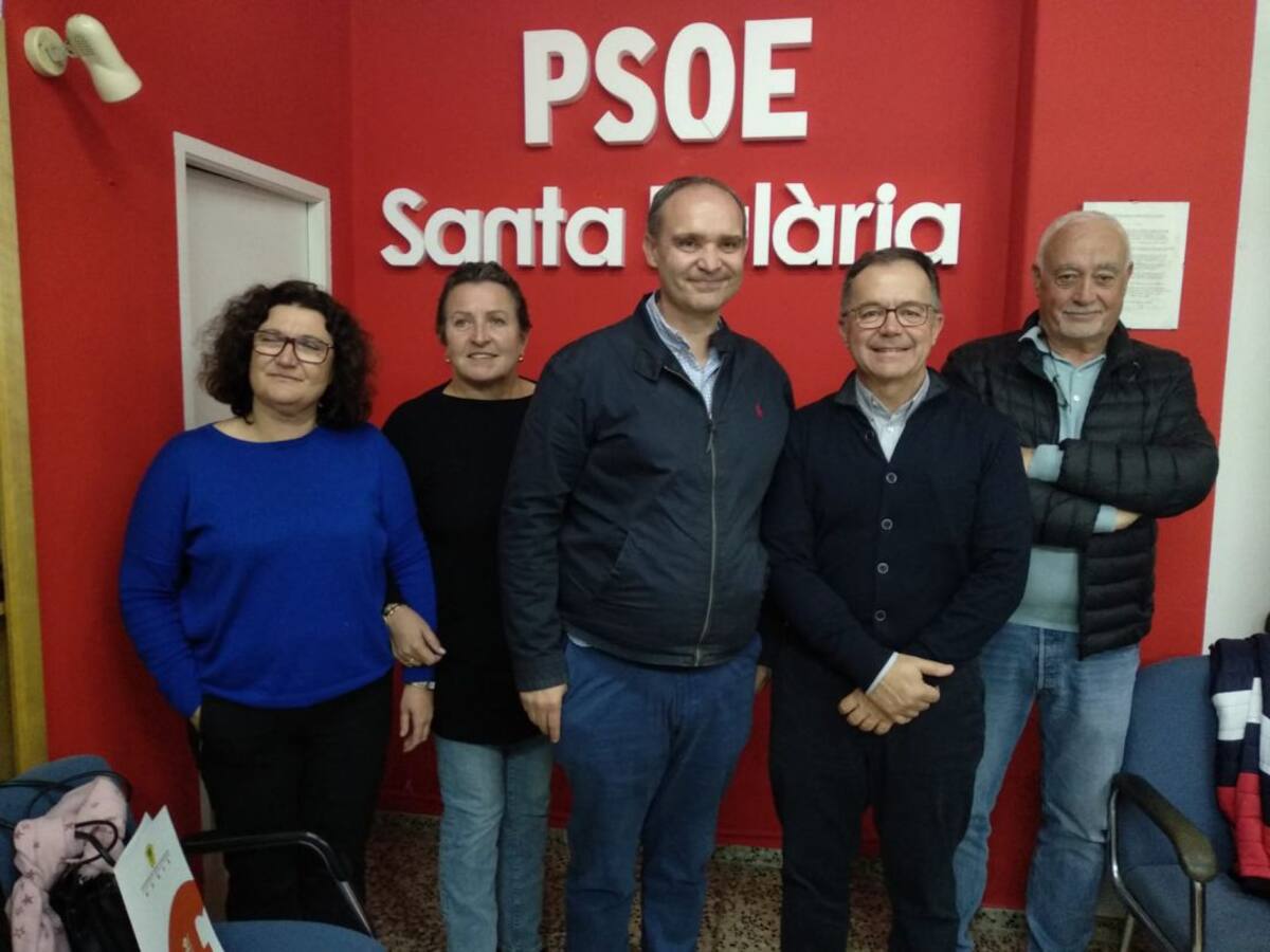 Ramón Roca, nuevo secretario general del PSOE en Santa Eulària