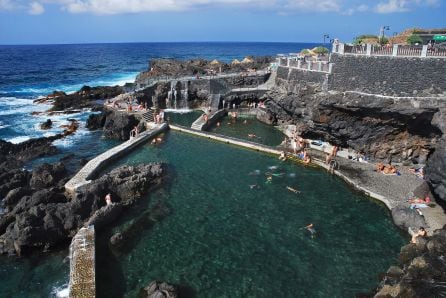 Las piscinas naturales de La Fajana de Barlovento