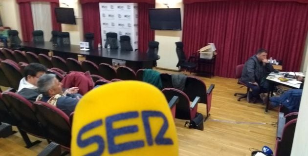 Salón de Junta Central Fallera, el escenario desde donde se han leído los premios