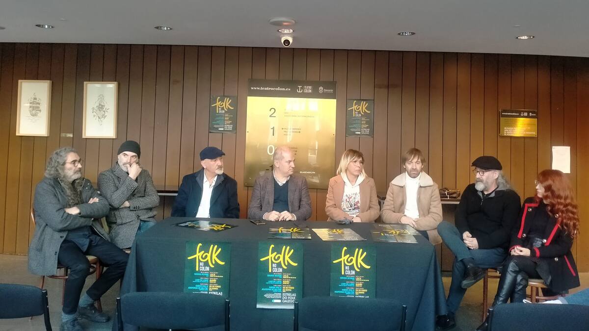 El nuevo ciclo Folk no Colón traerá a las principales figuras de la música gallega