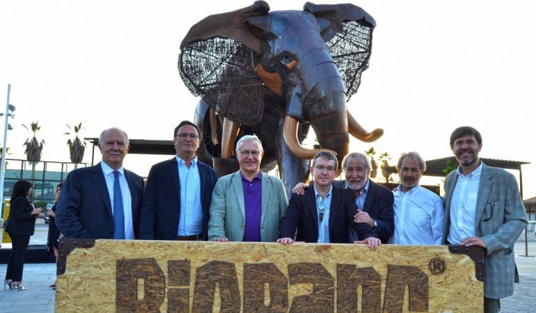 Inauguración del elefante Escipión