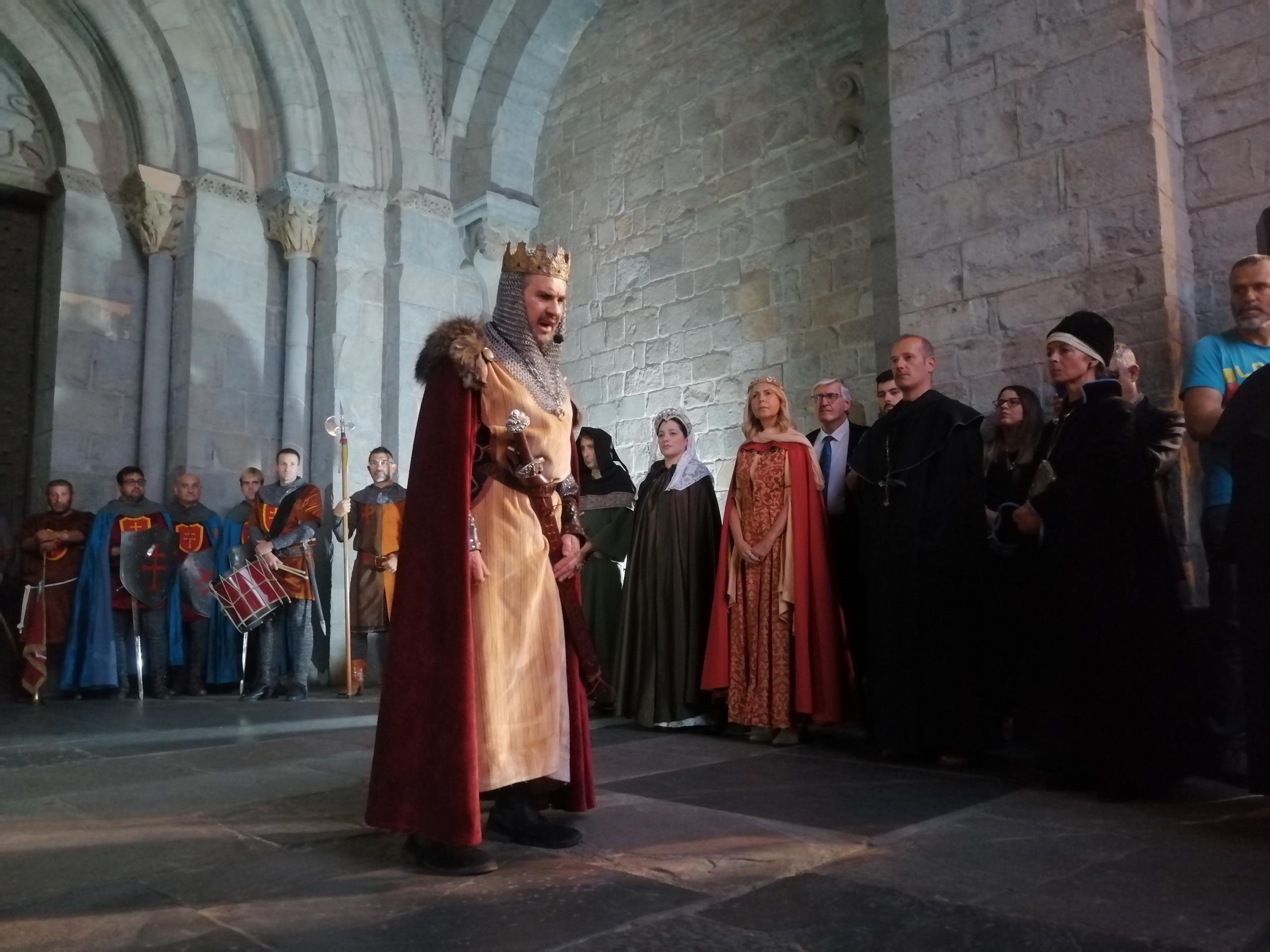 Toño L'Hotellerie como Rey Sancho Ramírez