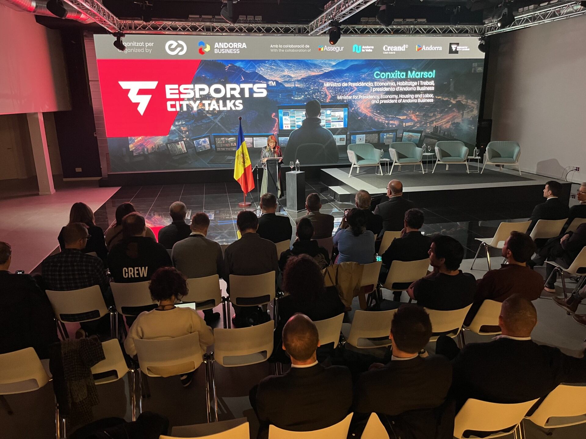 La ministra d'Economia, Conxita Marsol, ha inaugurat la primera edició de l'eSport City Talks