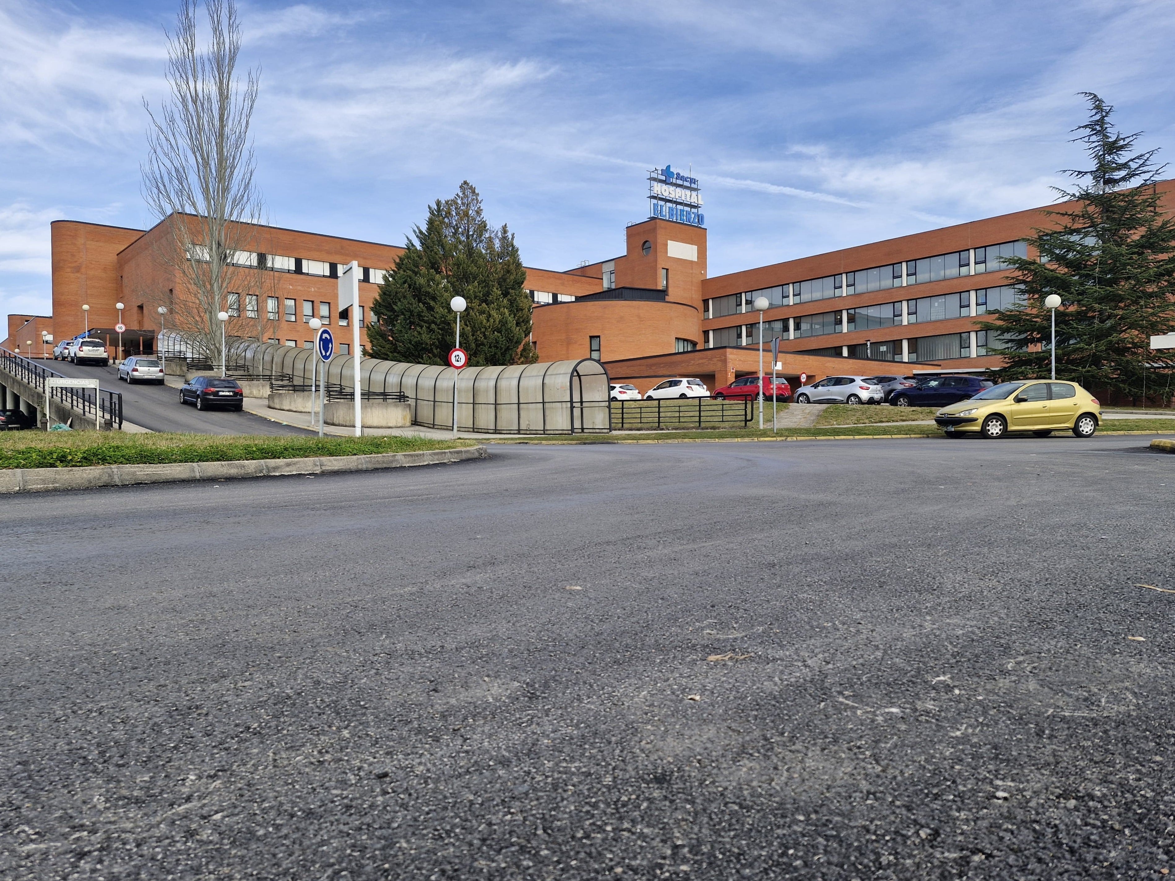 Obras aparcamiento Hospital del Bierzo