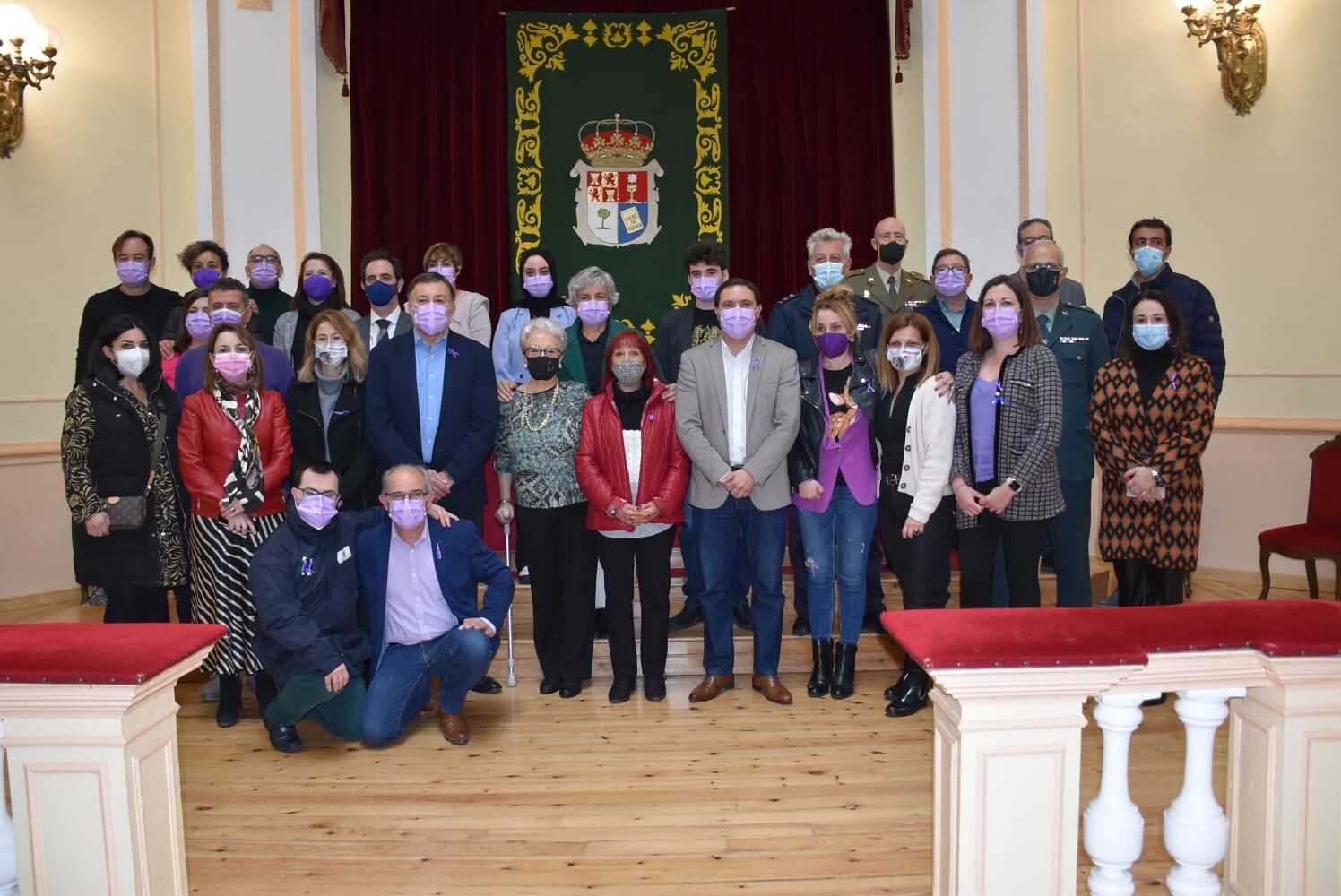 Acto del 8-M en Diputación de Cuenca