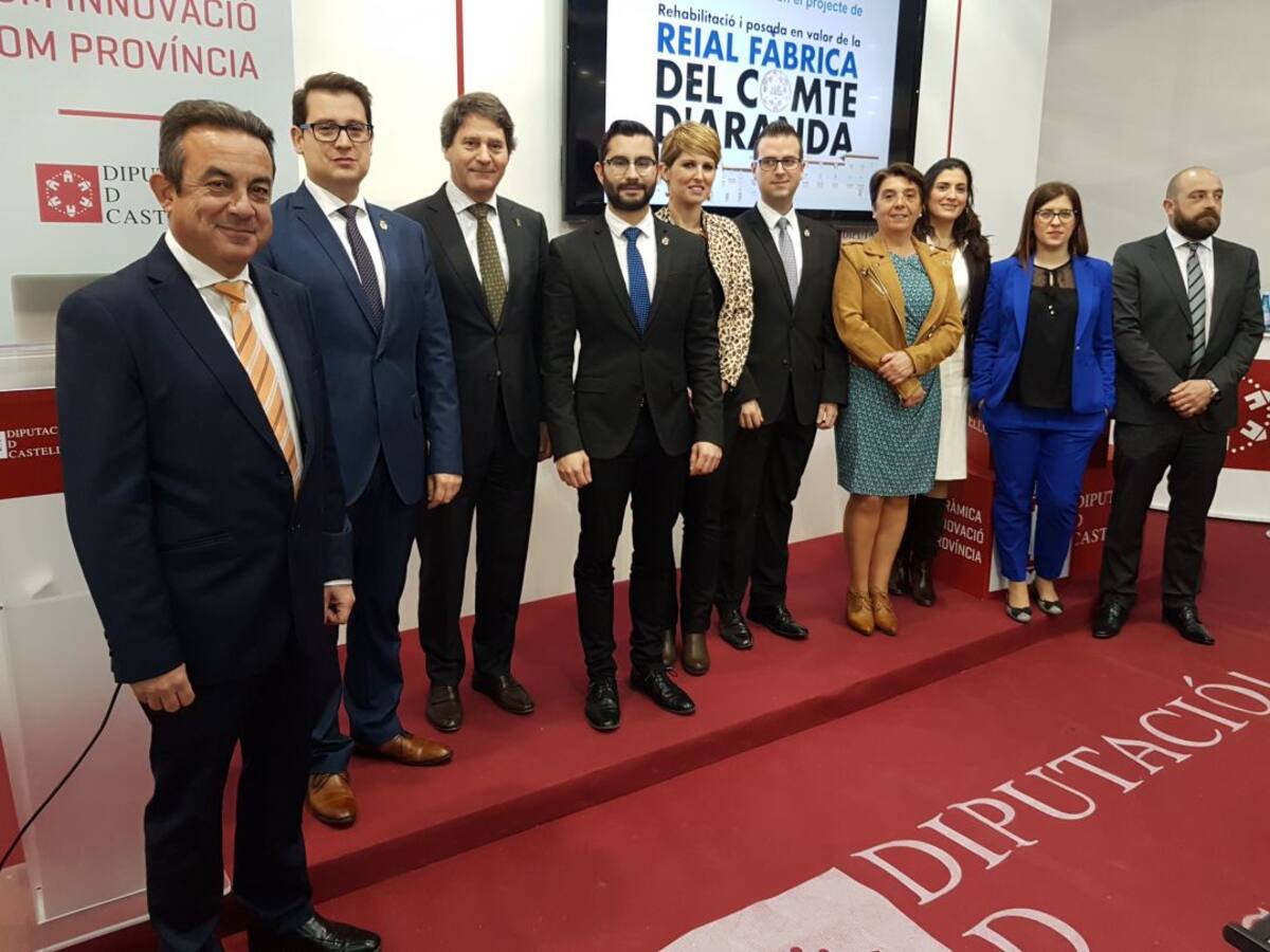 L'Alcora presenta las últimas actuaciones sobre el proyecto de puesta en valor de la Real Fábrica