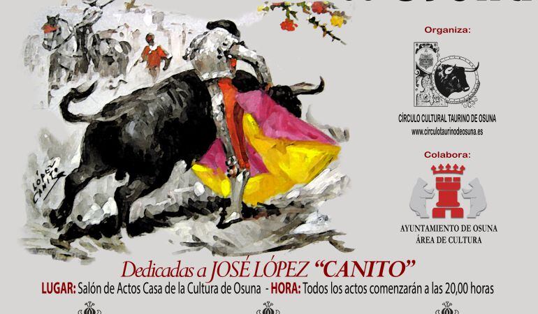 Cartel de las XXXII Jornadas Taurinas de Osuna