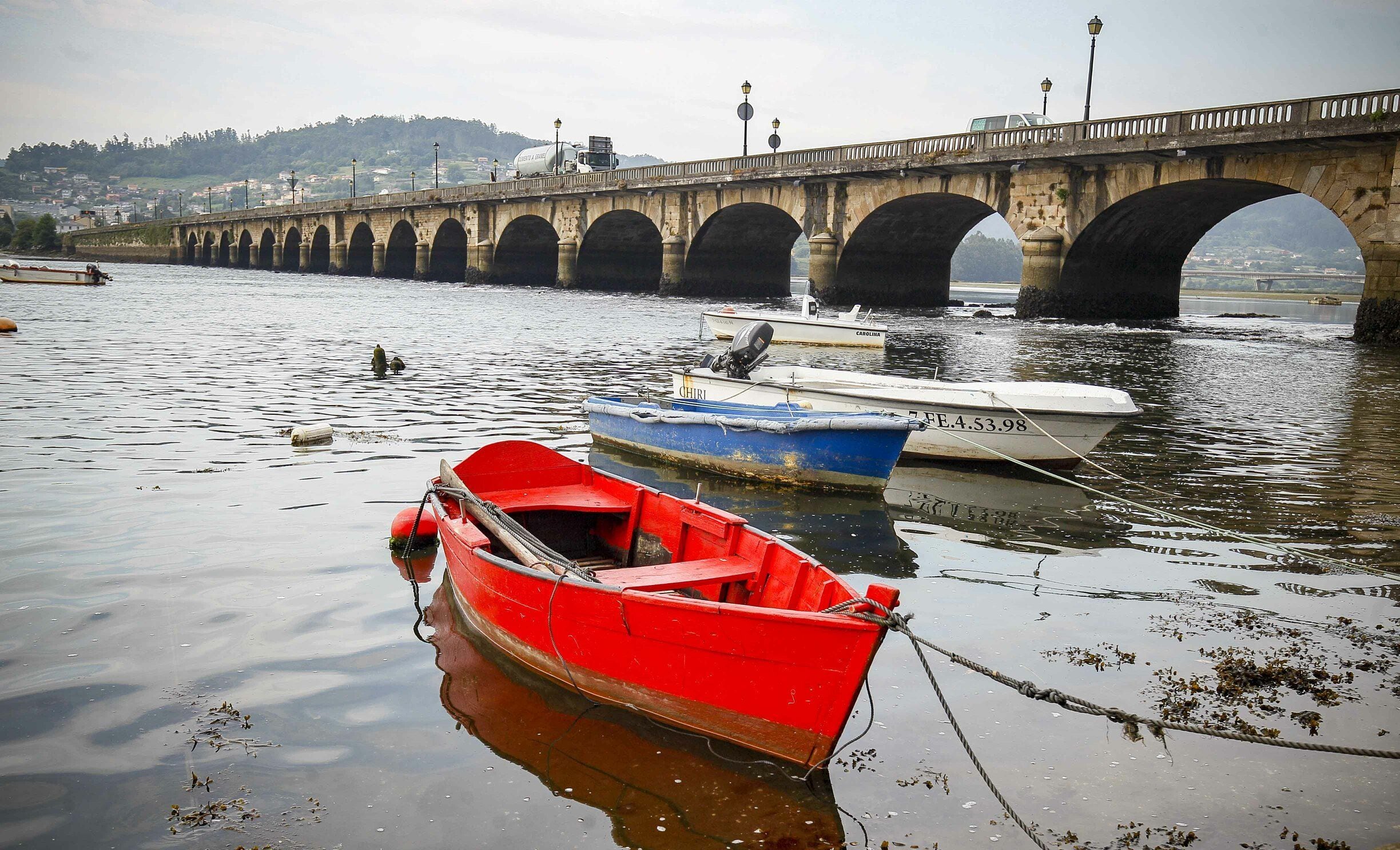 Puente de Pontedeume (foto: Mero Barral / Cadena SER)