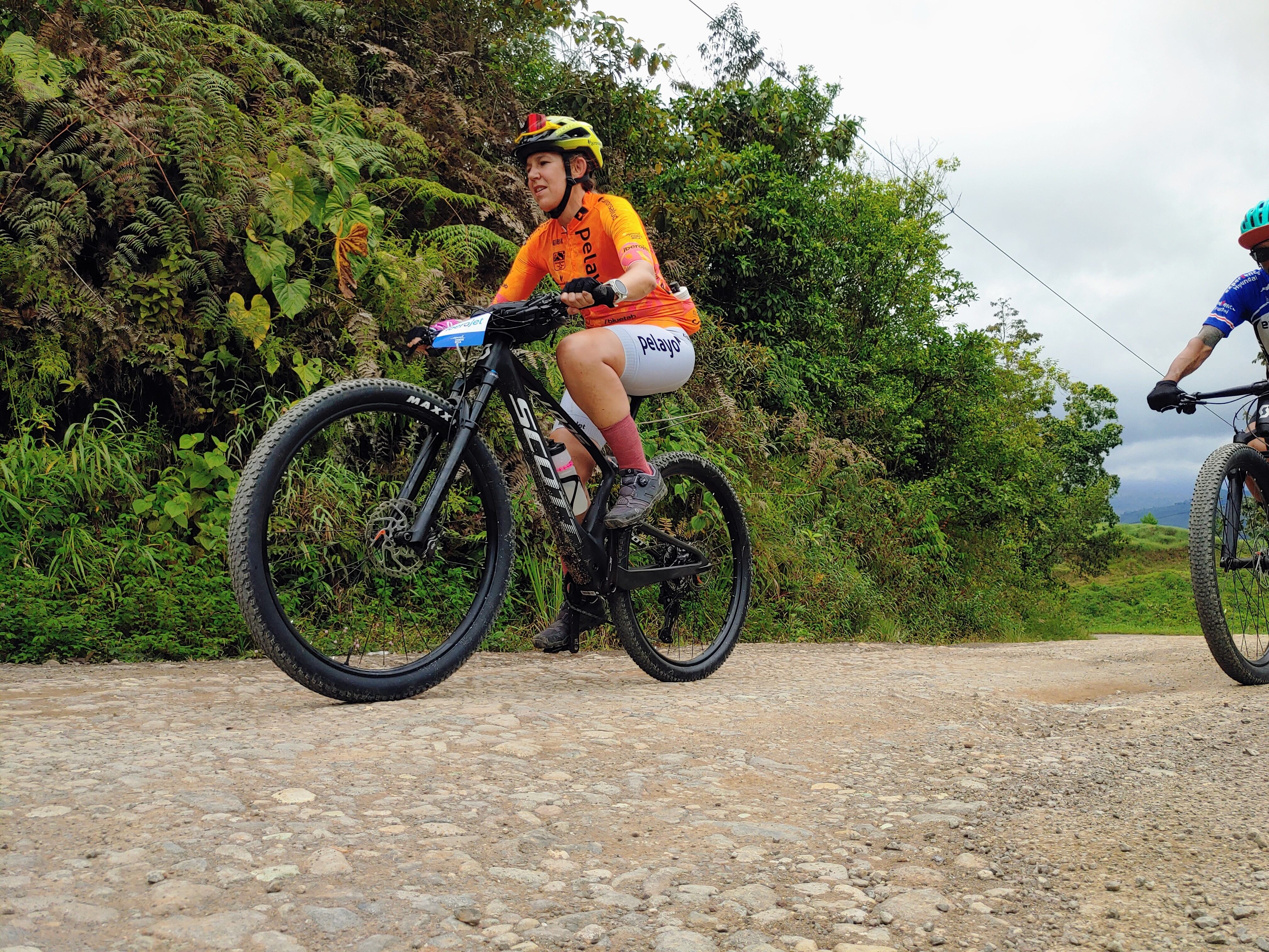 Verónica Guillén, teniente coronel de la Guardia Civil, en el Reto Pelayo