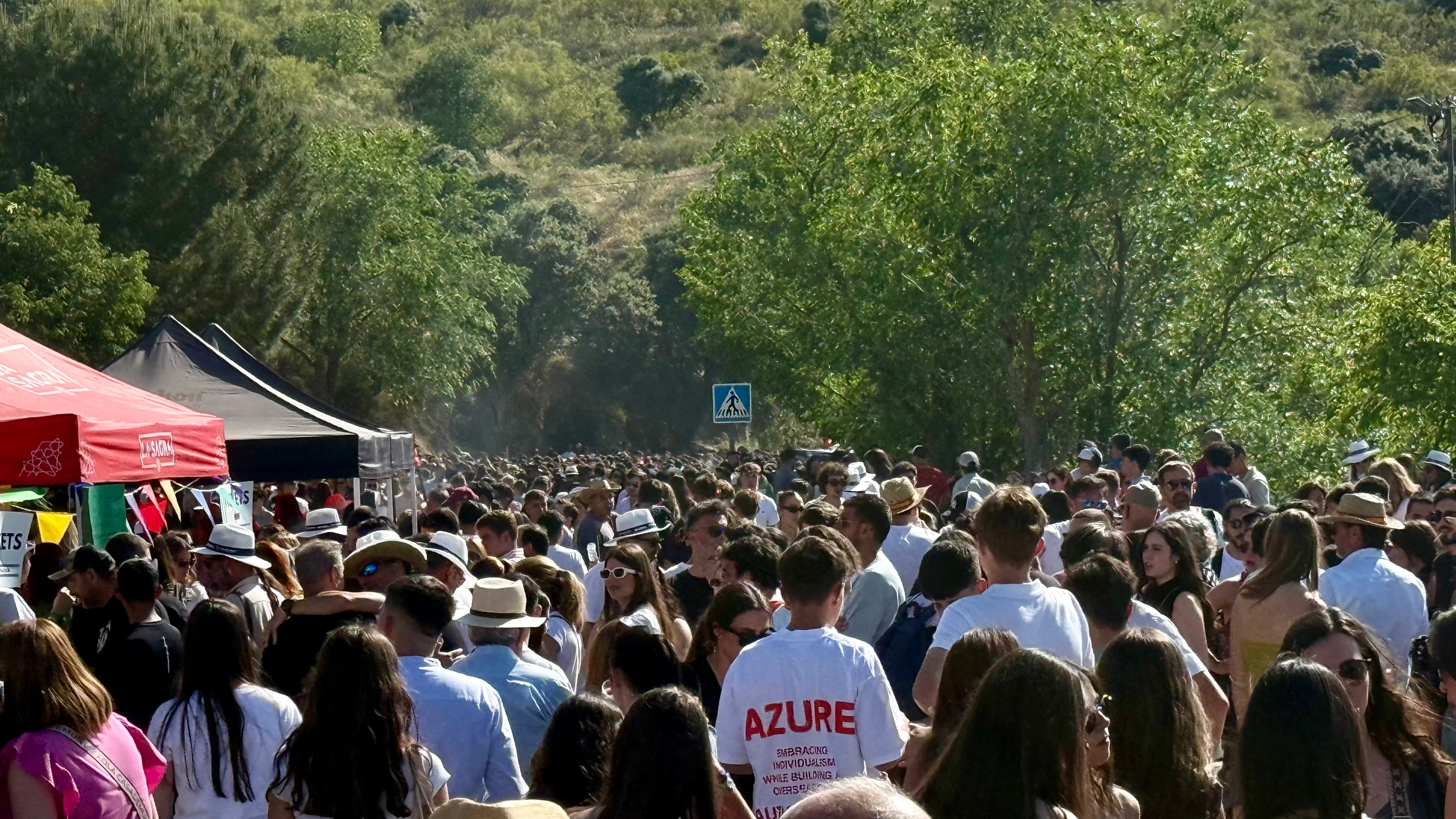 Multitudinaria romería del Valle de Toledo