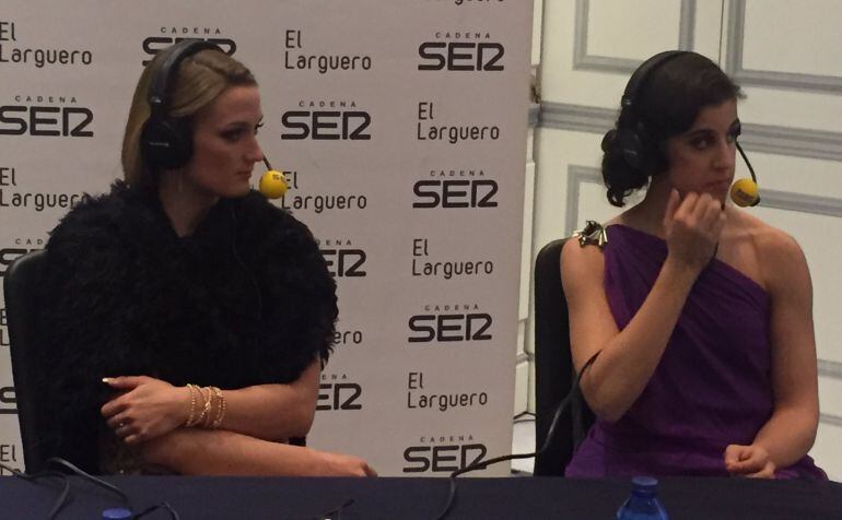 Mireia Belmonte y Carolina Marín, de gala en la mesa de &#039;El Larguero&#039;