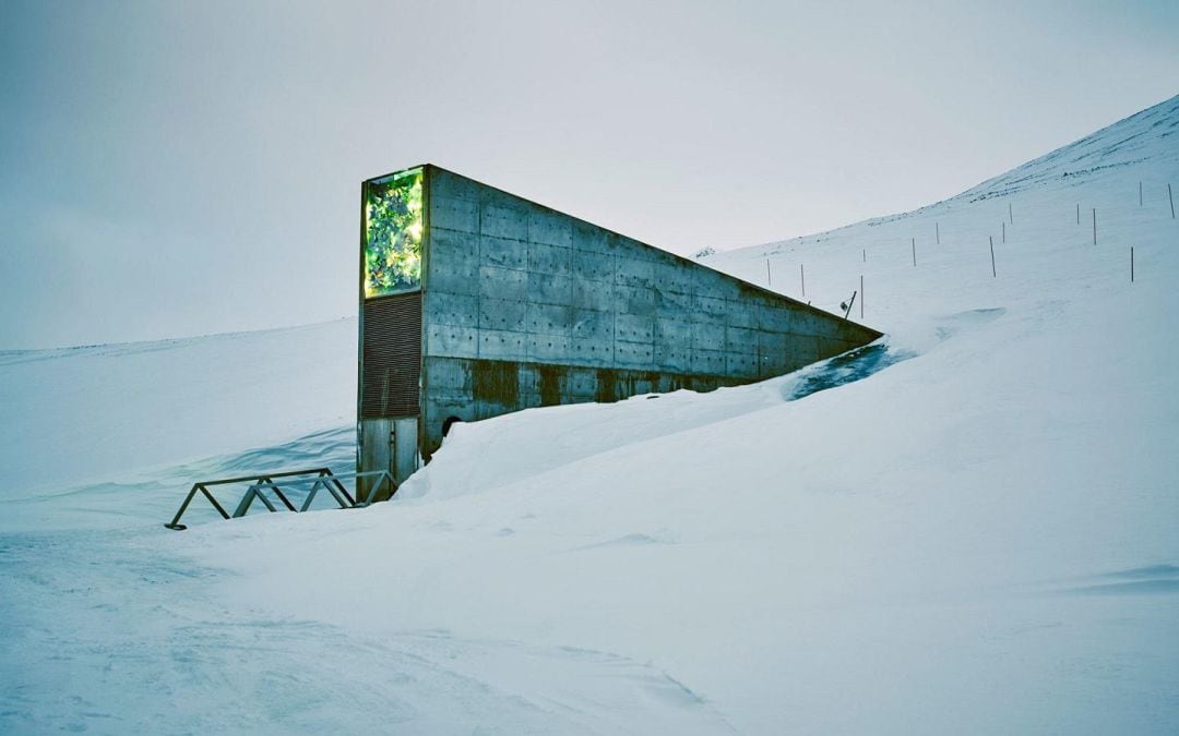 Banco de Semillas de Svalbard, conocida como La Bóveda del fin del Mundo