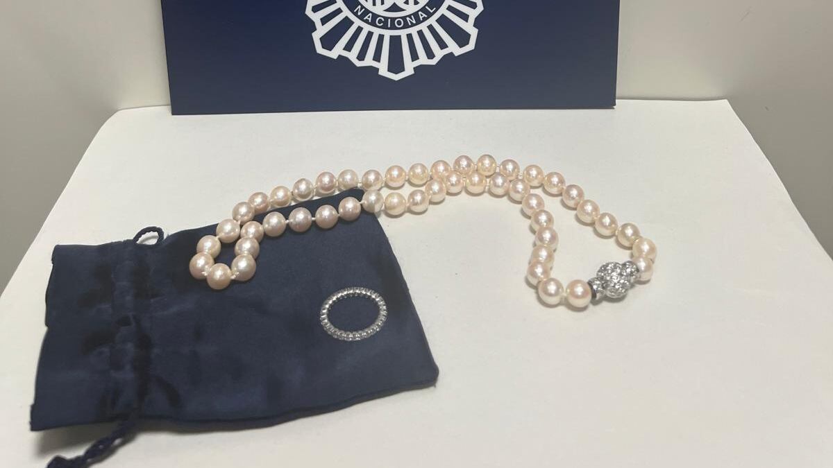 Joyas robadas. Foto: Policía Nacional