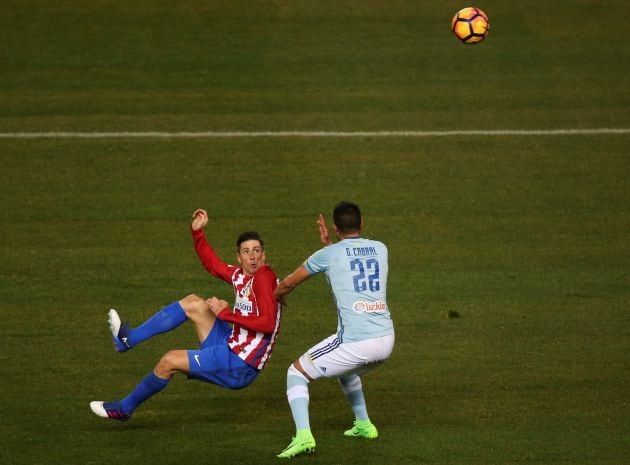 El golazo de Fernando Torres ante el Celta.