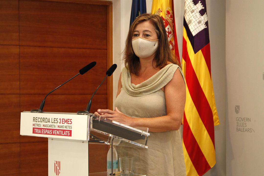 La presidenta de las Illes Balears, Francina Armengol. - Isaac Buj - Europa Press