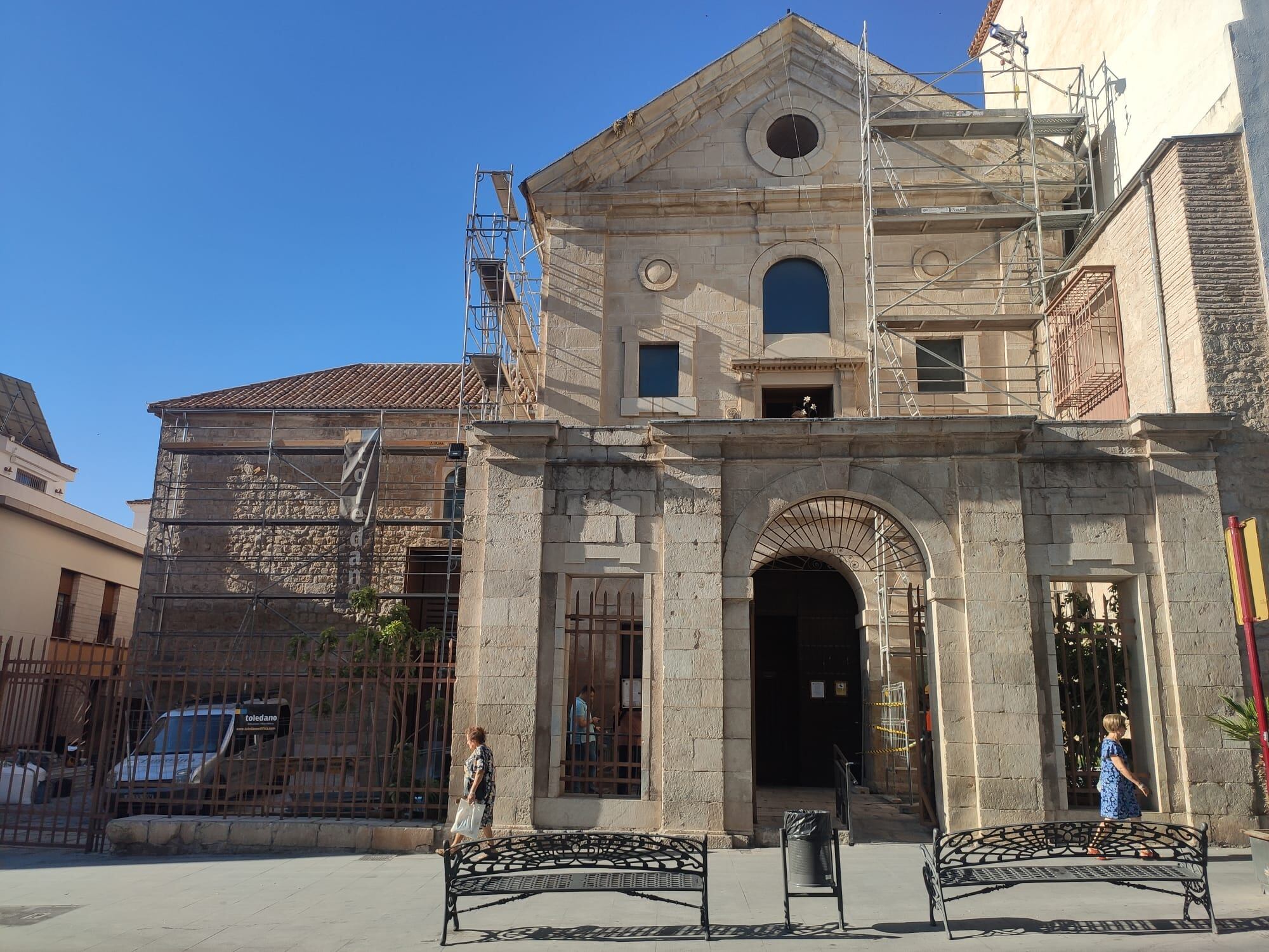 El Camarín de Jesús de Jaén, donde se encuentra la Imagen del Abuelo