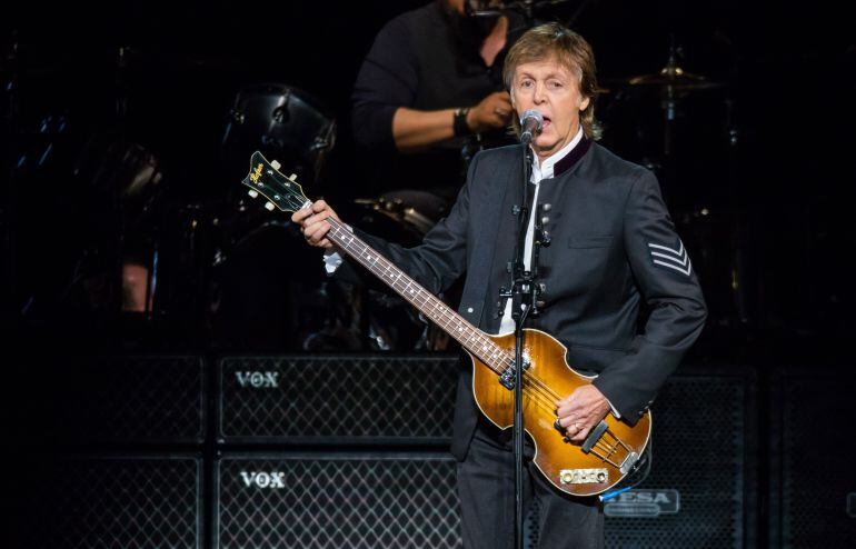 Paul McCartney durante su concierto en Detroit el pasado 1 de octubre