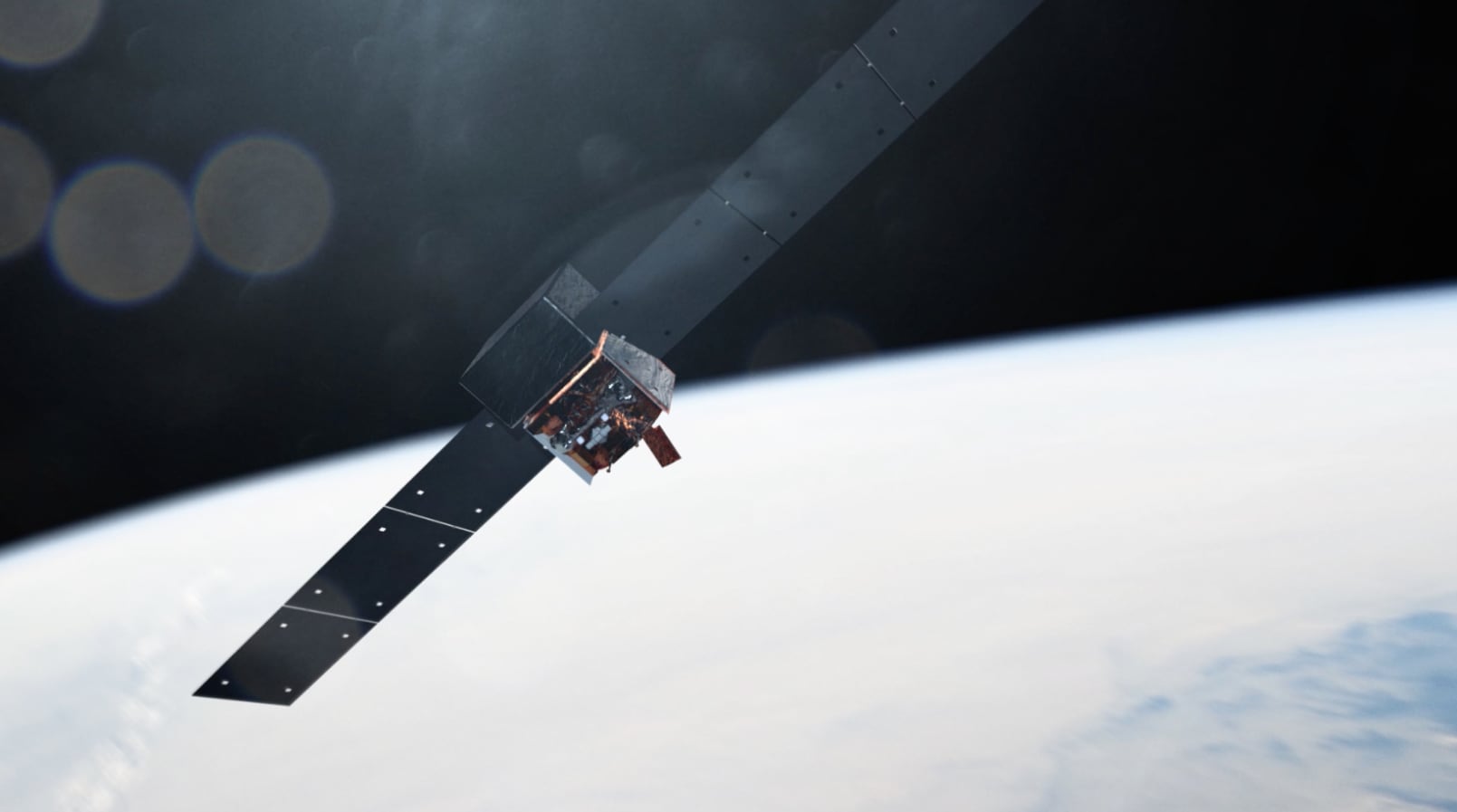 El Telescopio Espacial Fermi de Rayos Gamma de la NASA escanea todo el cielo cada tres horas mientras orbita la Tierra.