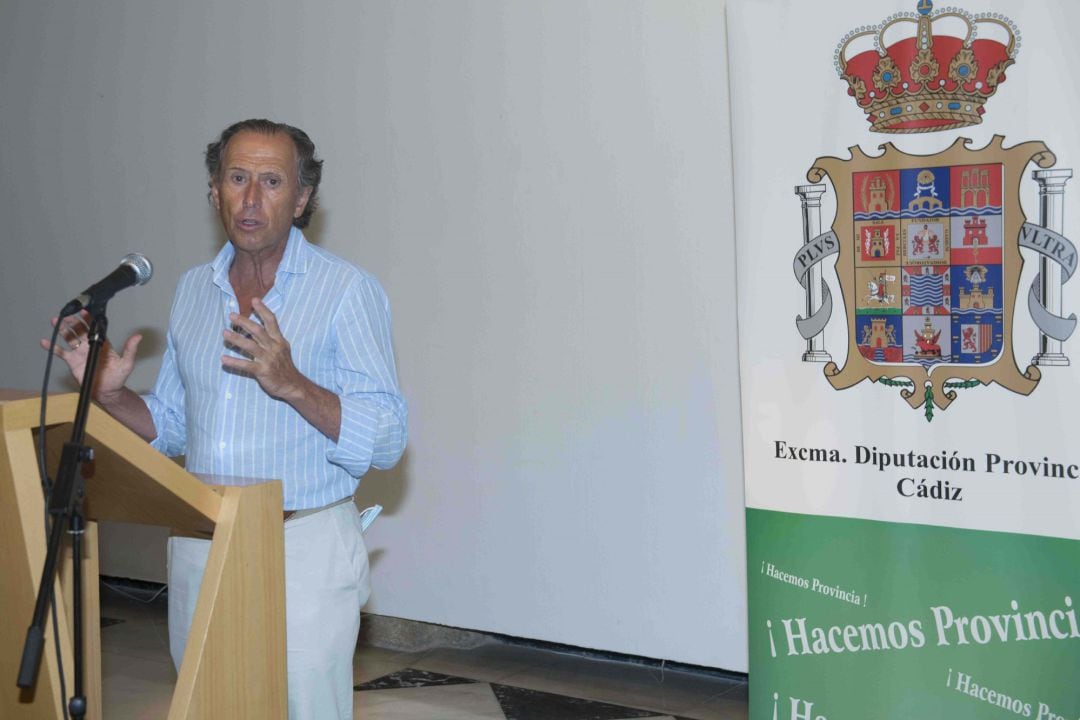 José María Román, vicepresidente primero de la Diputación de Cádiz y responsable del Patronato Provincial de Turismo