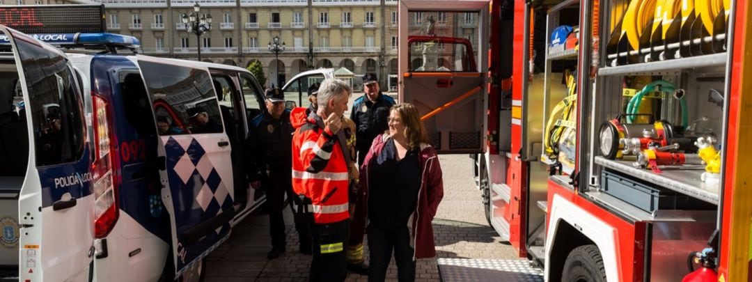Nuevos vehículos del Concello de A Coruña