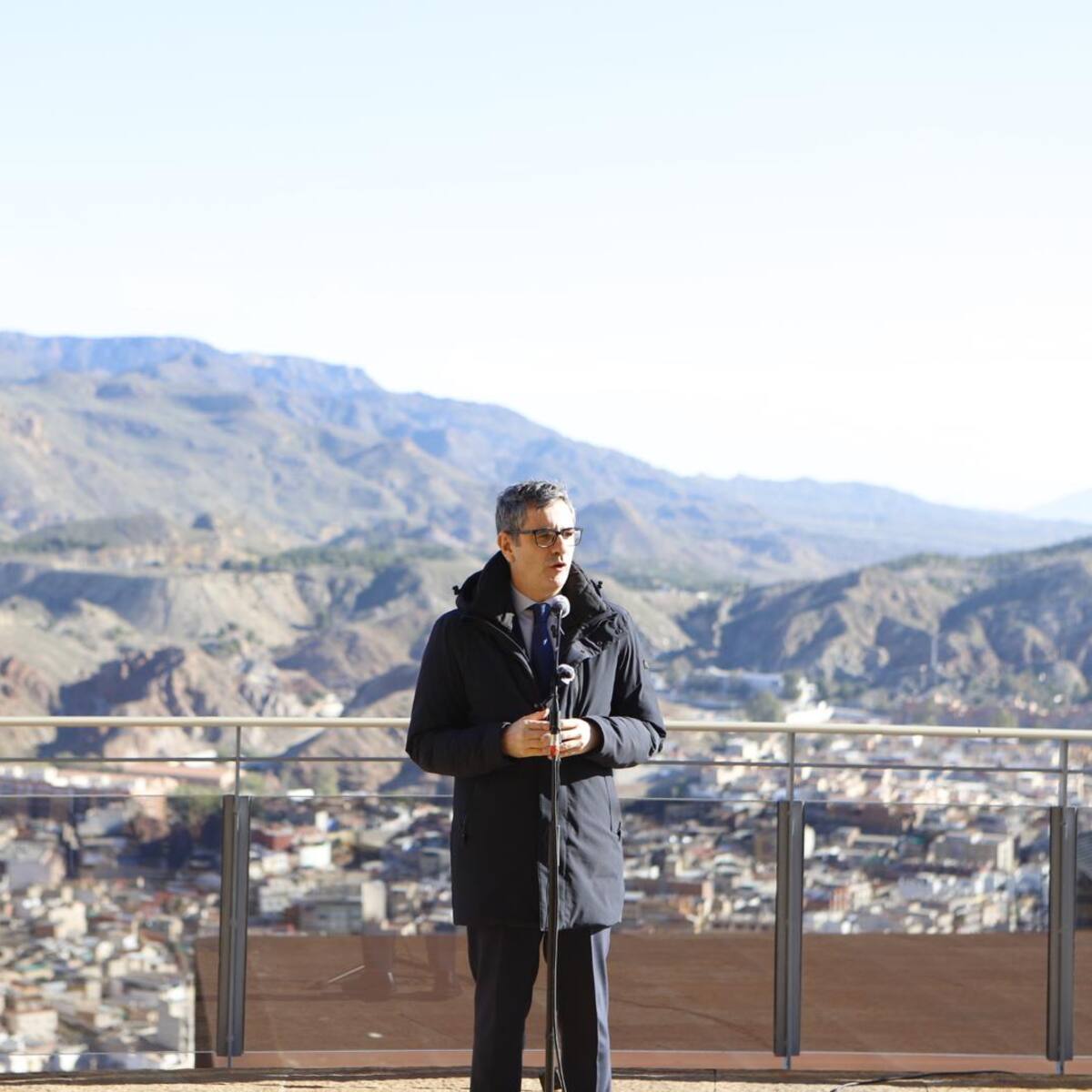 Félix Bolaños anuncia que el Palacio de Justicia de Lorca estará a pleno rendimiento a finales de año