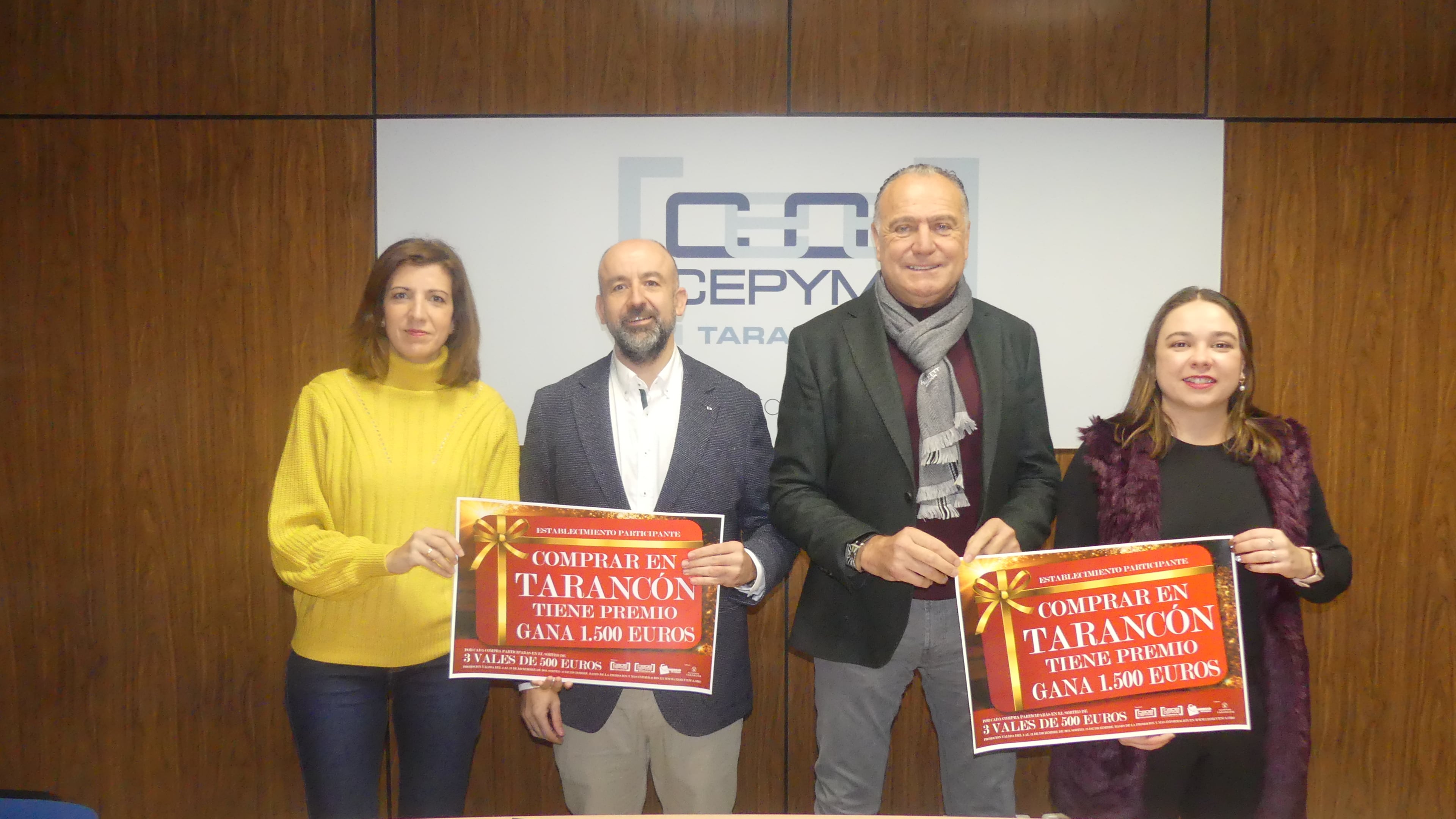 Acto de presentación de la campaña &quot;Compra y Gana&quot; esta Navidad en Tarancón